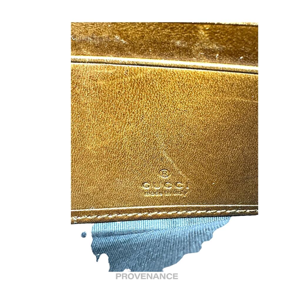 🔴 Gucci Snap Long Wallet - GG Supreme Brown - Picture 10 of 11